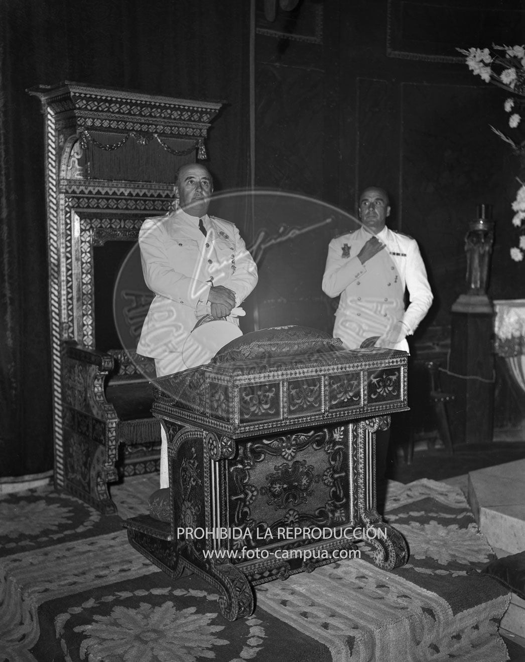 Visita de Franco a Santander 1952