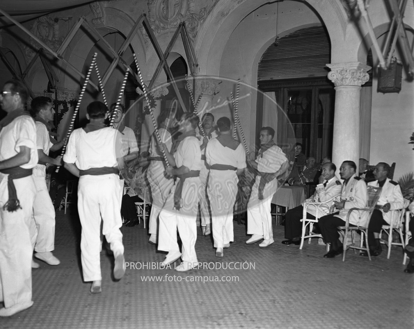 Visita de Franco a Santander 1952