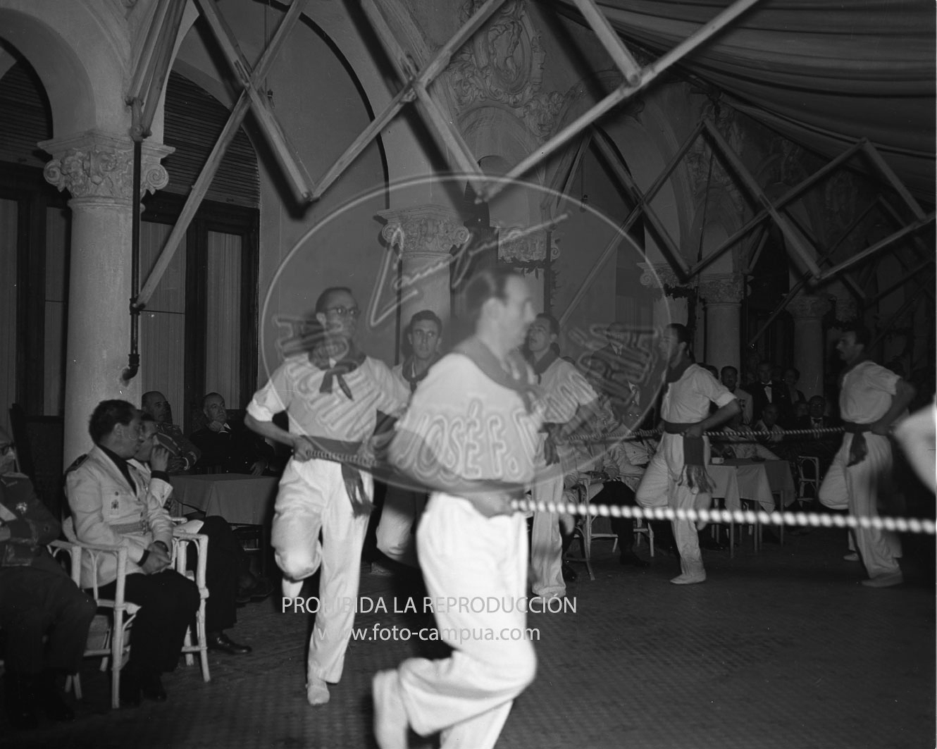 Visita de Franco a Santander 1952