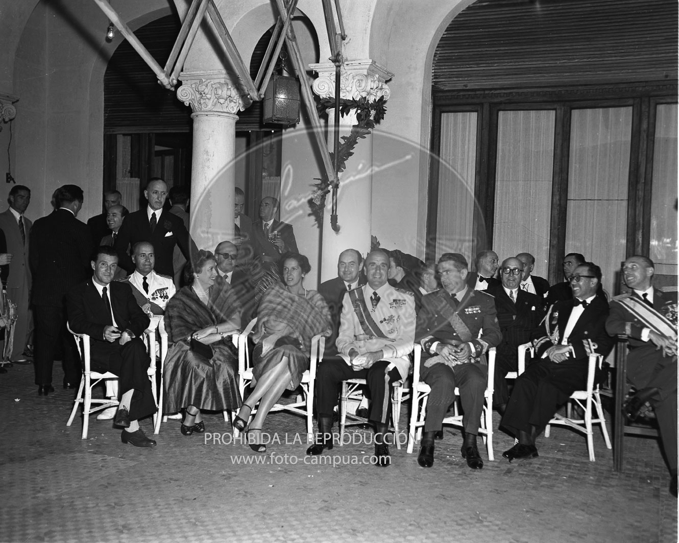 Visita de Franco a Santander 1952