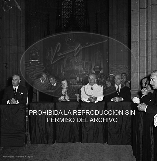 Funeral por Eva Perón en San Sebastián.