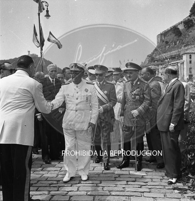 Franco en San Sebastián 1952