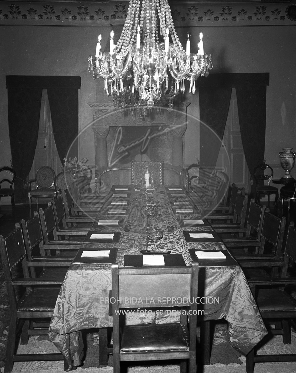 Interiores del Pazo de Meirás