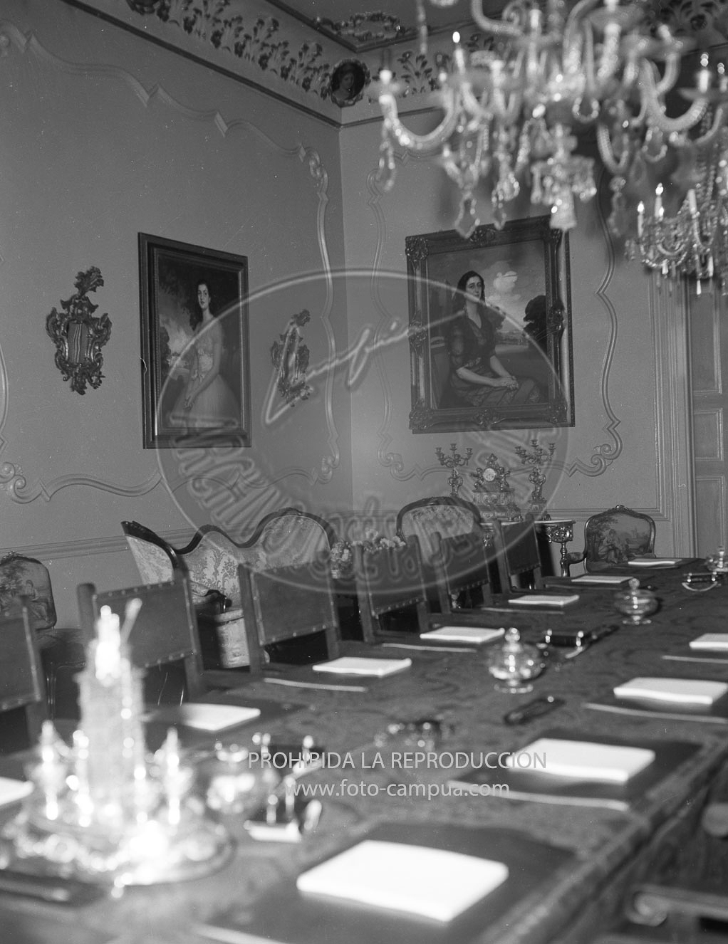 Interiores del Pazo de Meirás