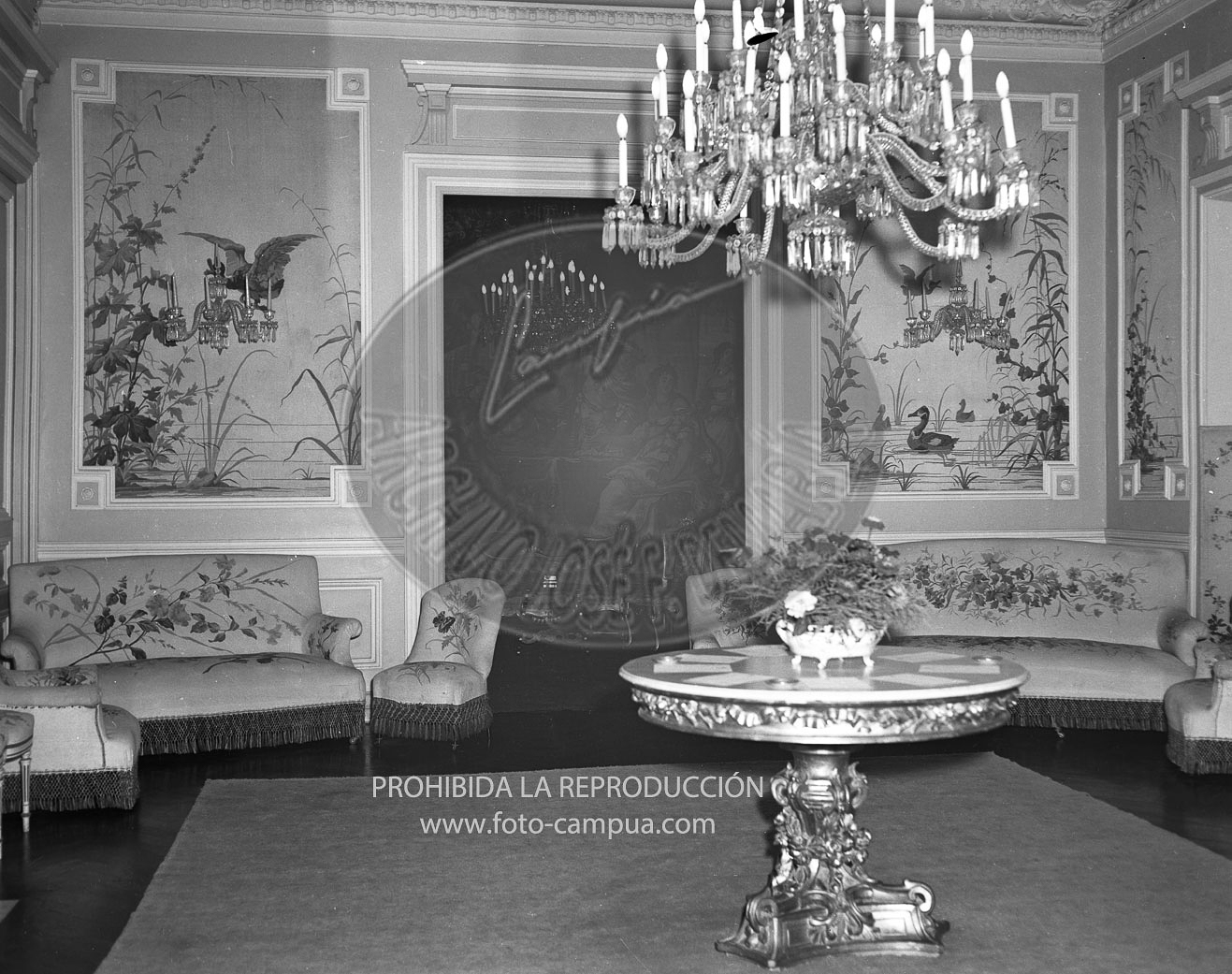 Interiores del Pazo de Meirás