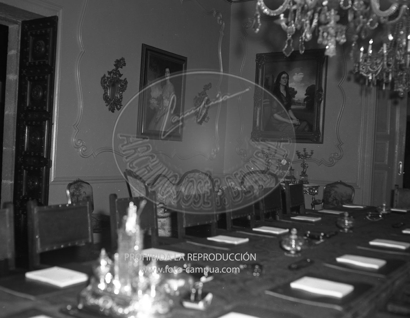 Interiores del Pazo de Meirás