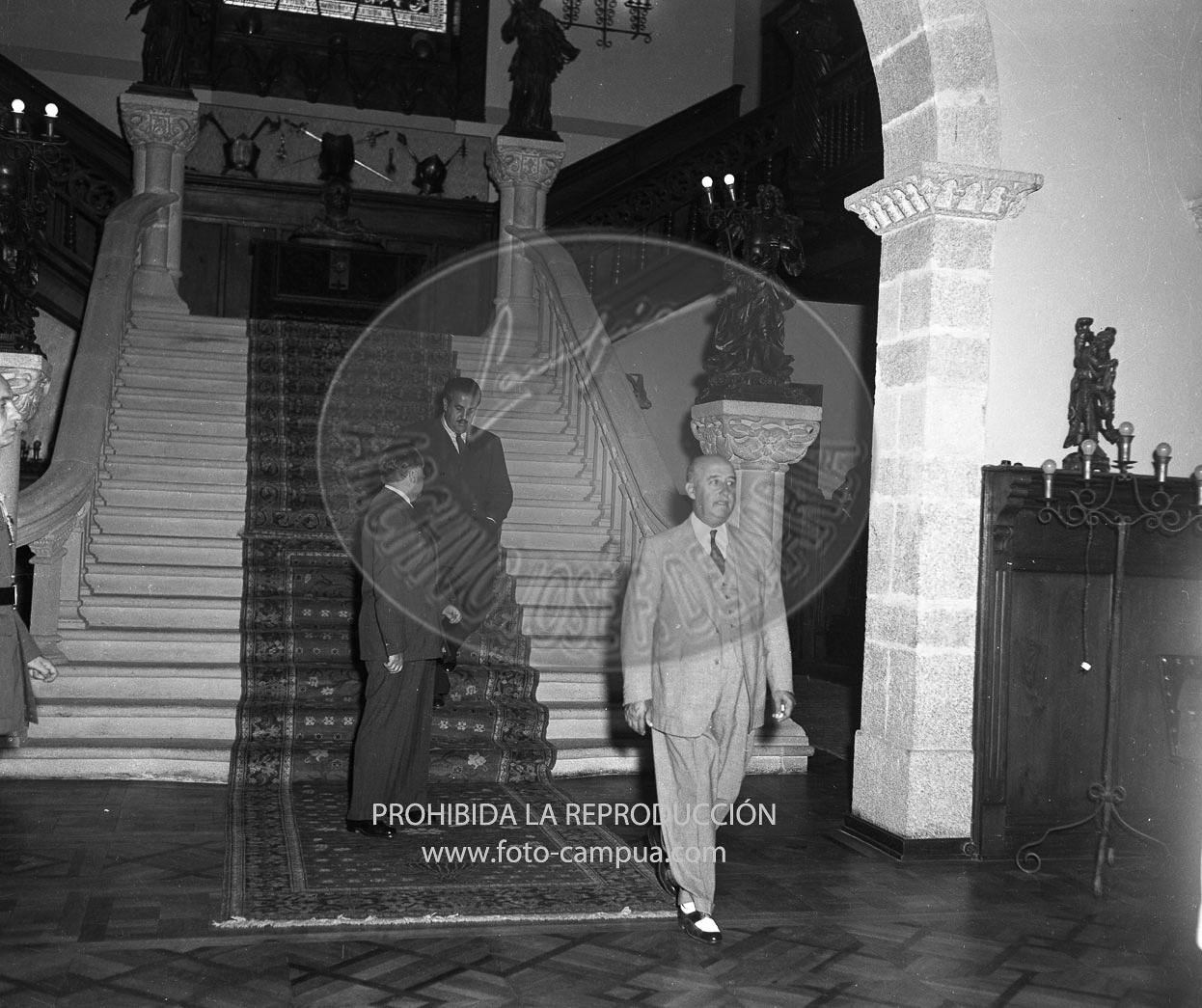 Consejo de ministros en el Pazo de Meirás