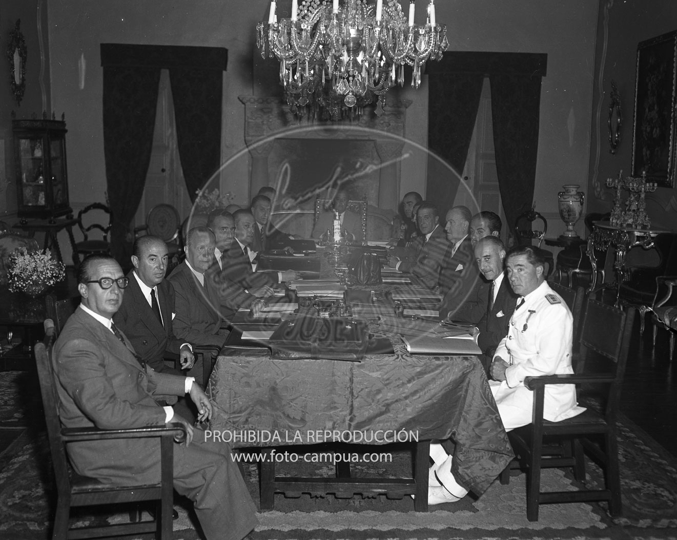 Consejo de ministros en el Pazo de Meirás