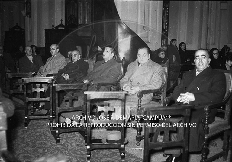 Misa por los periodistas caidos en la guerra civil