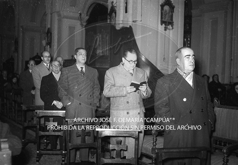Misa por los periodistas caidos en la guerra civil