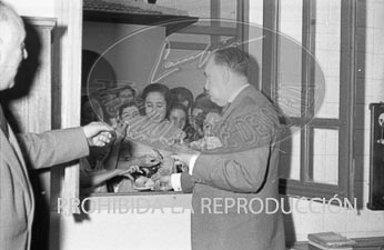 Inauguracion de la línea férrea Villacañas a Santa Cruz de la Zarza