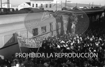 Inauguracion de la línea férrea Villacañas a Santa Cruz de la Zarza