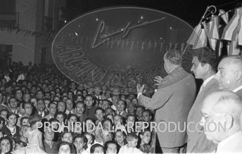 Inauguracion de la línea férrea Villacañas a Santa Cruz de la Zarza