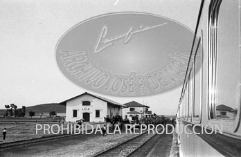 Inauguracion de la línea férrea Villacañas a Santa Cruz de la Zarza