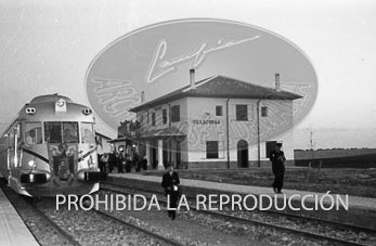 Inauguracion de la línea férrea Villacañas a Santa Cruz de la Zarza