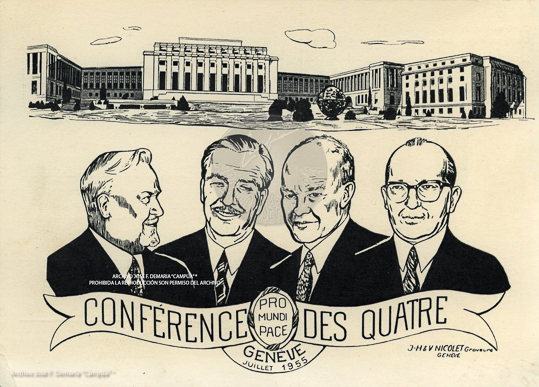 Reunion 4 Grandes en Ginebra