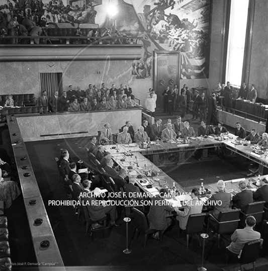 Reunion 4 Grandes en Ginebra