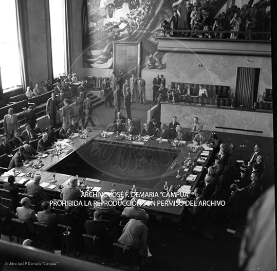 Reunion 4 Grandes en Ginebra