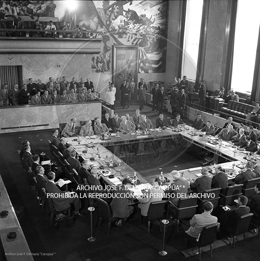 Reunion 4 Grandes en Ginebra