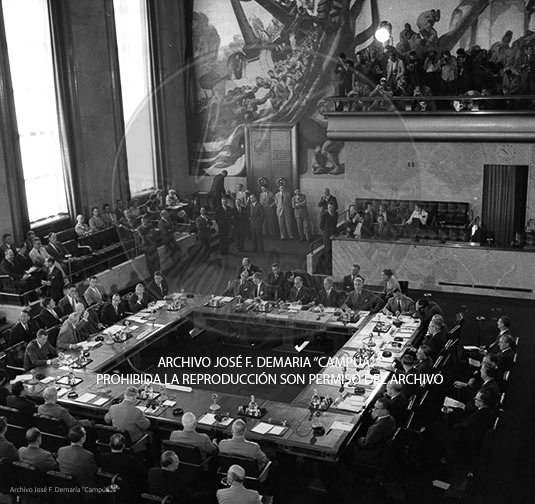 Reunion 4 Grandes en Ginebra