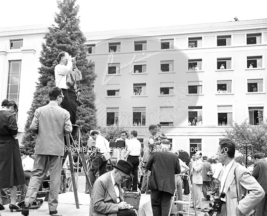 Reunion 4 Grandes en Ginebra