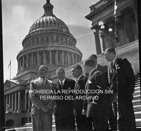 Viaje Martin Artajo a EE.UU 1956