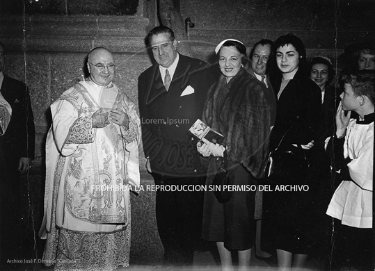 Viaje Martin Artajo a EE.UU 1956