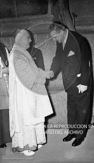 Viaje Martin Artajo a EE.UU 1956