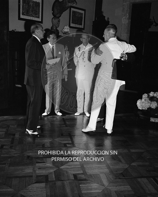 Consejo de Ministros en el Pazo de Meirás.