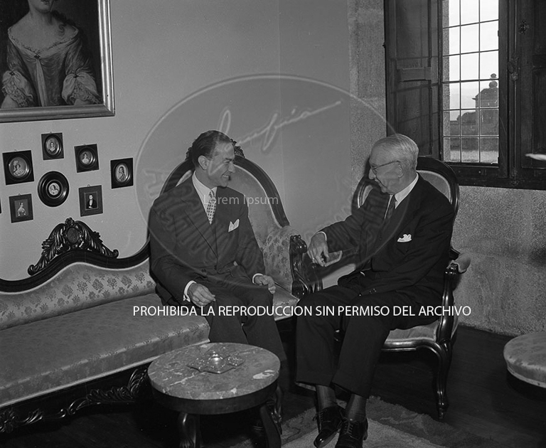 Consejo de Ministros en el Pazo de Meirás.