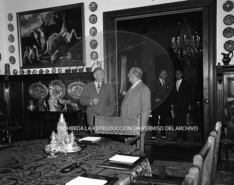 Consejo de Ministros en el Pazo de Meirás.
