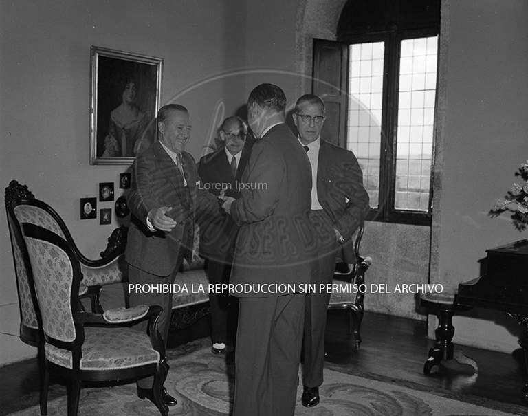Consejo de Ministros en el Pazo de Meirás.