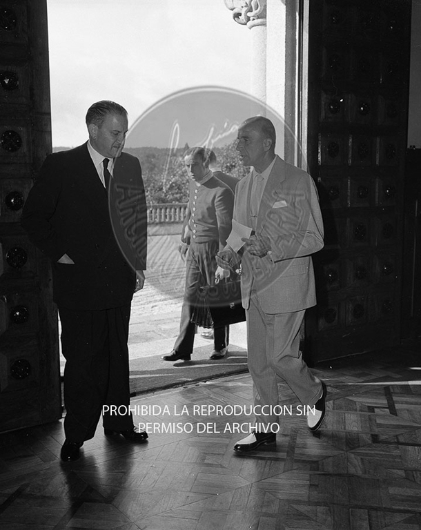 Consejo de Ministros en el Pazo de Meirás.