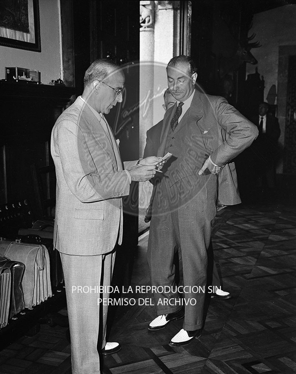 Consejo de Ministros en el Pazo de Meirás.