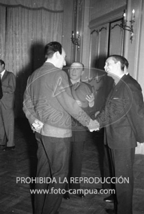 Entrega del Premio Planeta 1958 a Fernando Bermudez de Castro y Rebellón