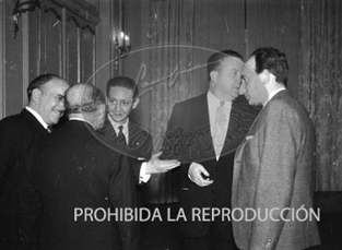 Entrega del Premio Planeta 1958 a Fernando Bermudez de Castro y Rebellón