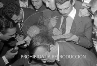 Entrega del Premio Planeta 1958 a Fernando Bermudez de Castro y Rebellón