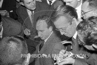 Entrega del Premio Planeta 1958 a Fernando Bermudez de Castro y Rebellón