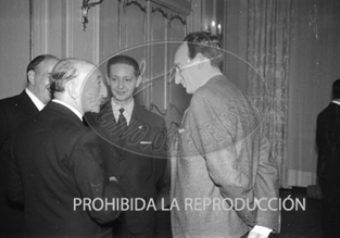 Entrega del Premio Planeta 1958 a Fernando Bermudez de Castro y Rebellón