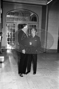 Entrega del Premio Planeta 1958 a Fernando Bermudez de Castro y Rebellón