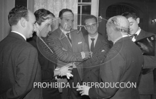 Entrega del Premio Planeta 1958 a Fernando Bermudez de Castro y Rebellón