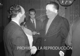 Entrega del Premio Planeta 1958 a Fernando Bermudez de Castro y Rebellón
