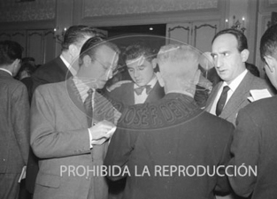 Entrega del Premio Planeta 1958 a Fernando Bermudez de Castro y Rebellón