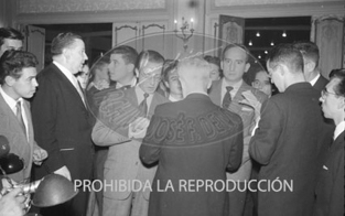 Entrega del Premio Planeta 1958 a Fernando Bermudez de Castro y Rebellón
