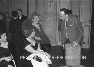 Entrega del Premio Planeta 1958 a Fernando Bermudez de Castro y Rebellón