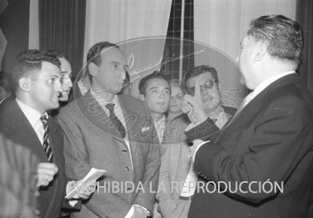 Entrega del Premio Planeta 1958 a Fernando Bermudez de Castro y Rebellón