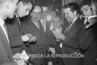Entrega del Premio Planeta 1958 a Fernando Bermudez de Castro y Rebellón