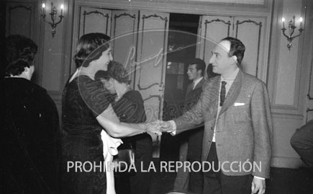 Entrega del Premio Planeta 1958 a Fernando Bermudez de Castro y Rebellón