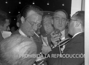 Entrega del Premio Planeta 1958 a Fernando Bermudez de Castro y Rebellón