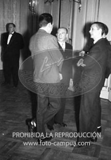 Entrega del Premio Planeta 1958 a Fernando Bermudez de Castro y Rebellón